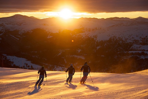 Skifahrer