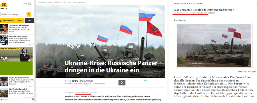 RussischePanzerdringenindieUkraineein