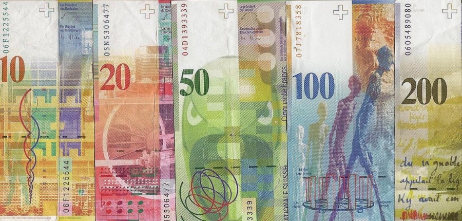 schweizerbanknoten