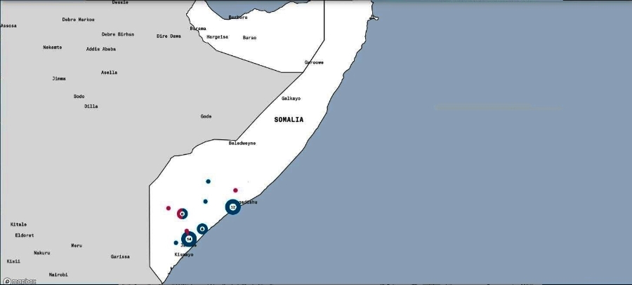 USstrikesinsomalia2020until11Maiairwars