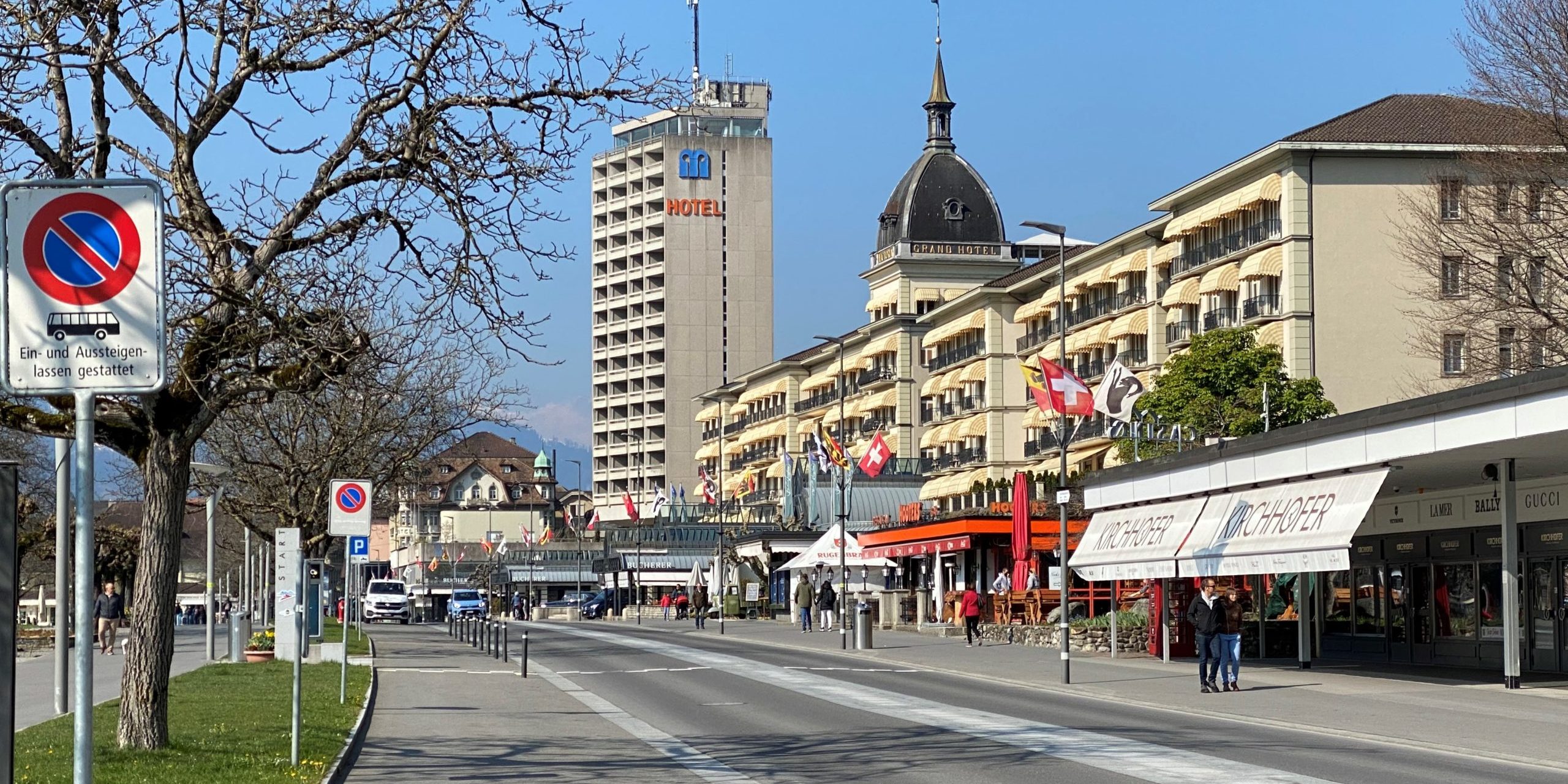 Höheweg Interlaken 17.04.2021