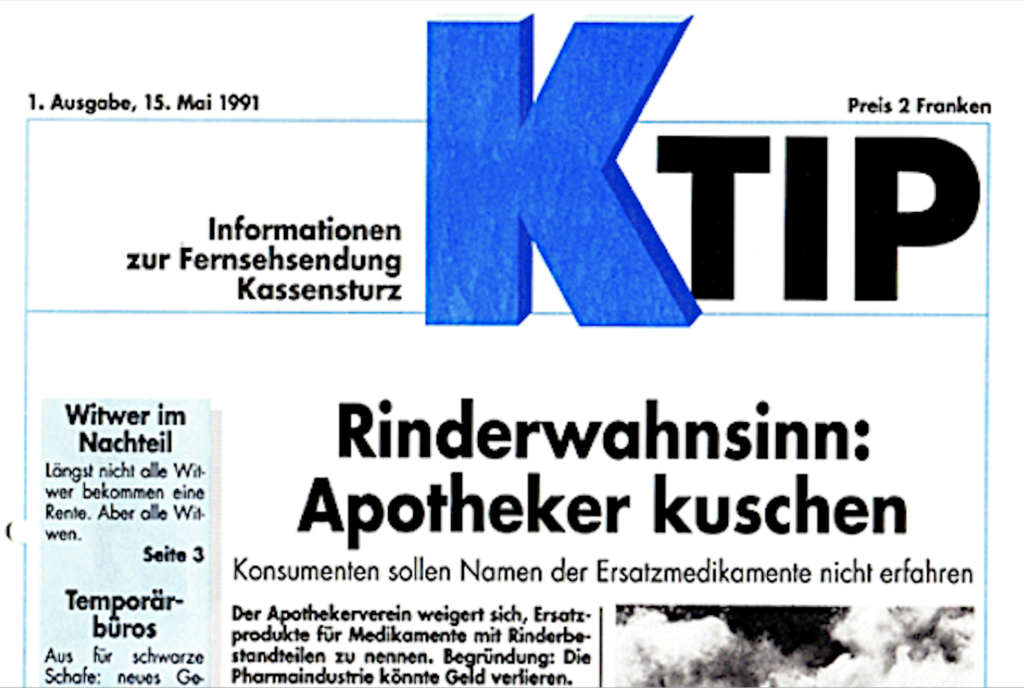 K-Tipp Cover 15.5.1991