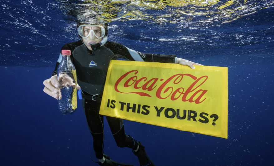 Coca Cola Abfall.breakfreefromplastic