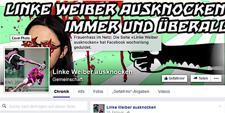 Frauenhass Facebook