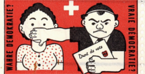 Frauenstimmrecht.Plakat.Nationalmuseum