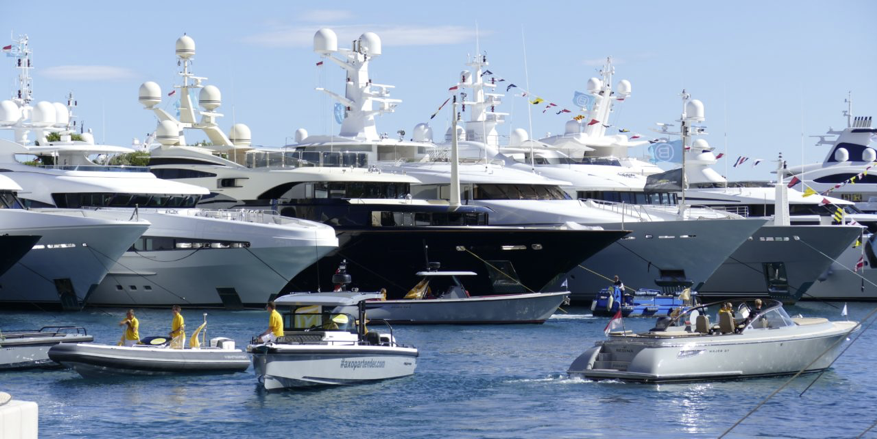 Yacht-Messe in Monaco