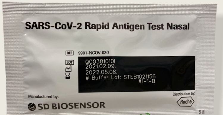 Sars-cov-2 Rapid Antigen test nasal