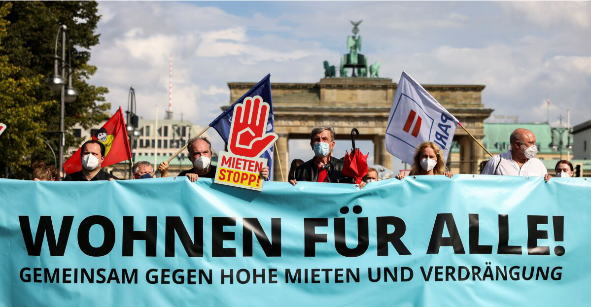 Wohnen für Alle Berlin Demo