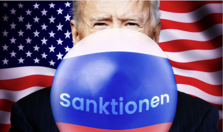 Biden Sanktionen Luftballon