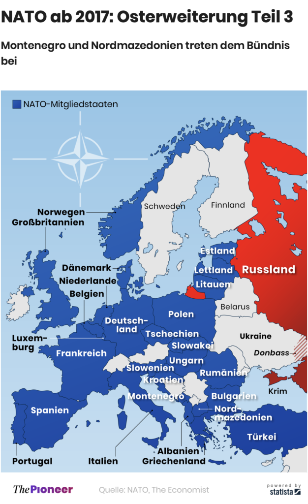 Ab 2017 Nato-Osterweiterung