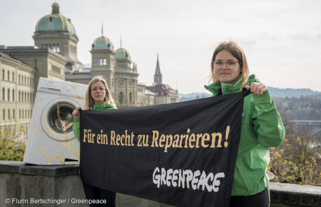 Reparieren Greepeace