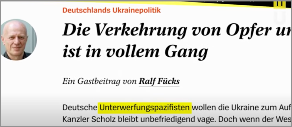 Unterwerfungspazifisten