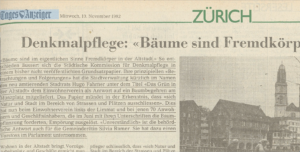 TA 10.11.82 Bäume Fremdkörper