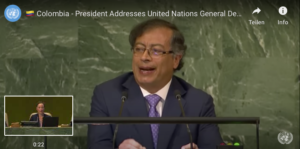 Gustavo Petro 1. 20.9.22