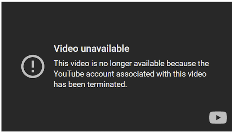 Youtube unavailable