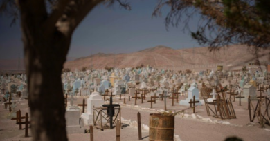 Friedhof Chile Kupfer