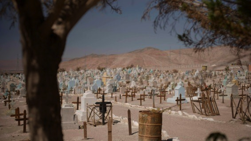 Friedhof Chile Kupfer
