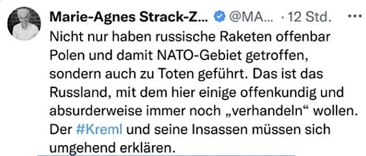 Tweet Strack-Zimmermann