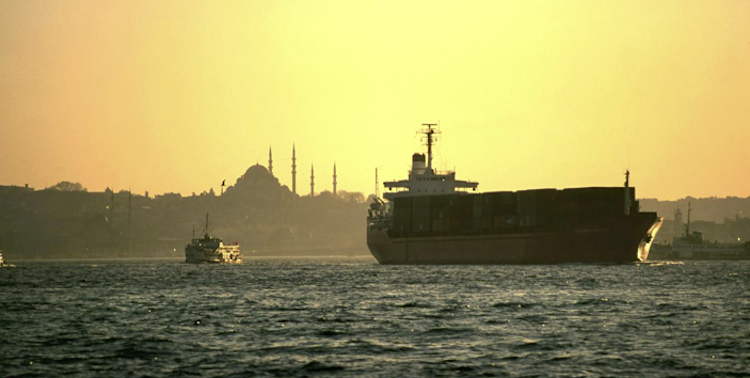 Getreidetransporte Istanbul