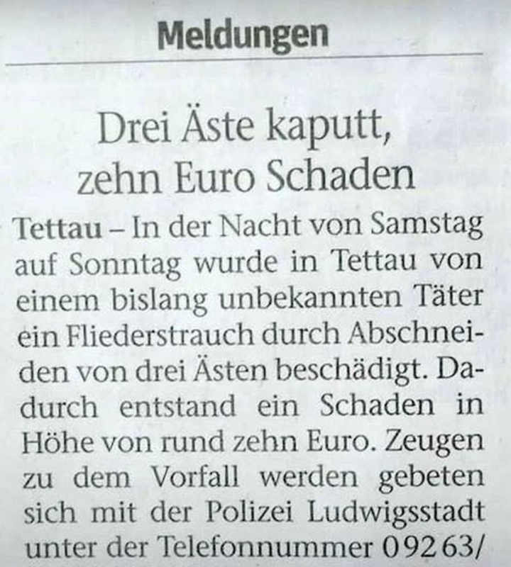 Perlen des Lokaljournalismus zehn Euro