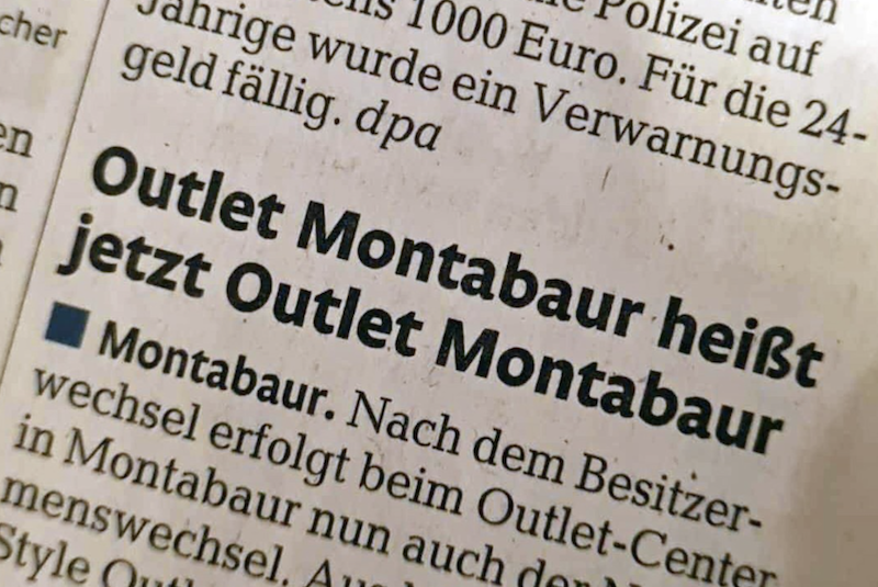 Perlen des Lokaljournalismus Outlet