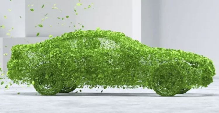 Sauberes Auto Greenwashing.Cradle