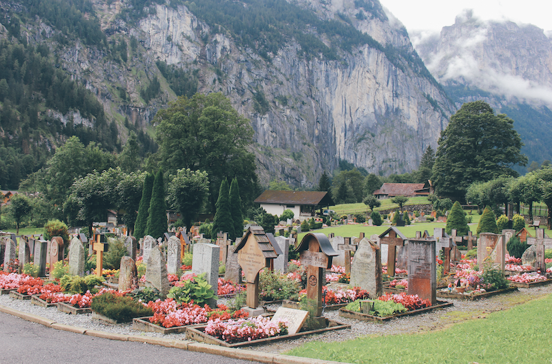 Friedhof Gebirge