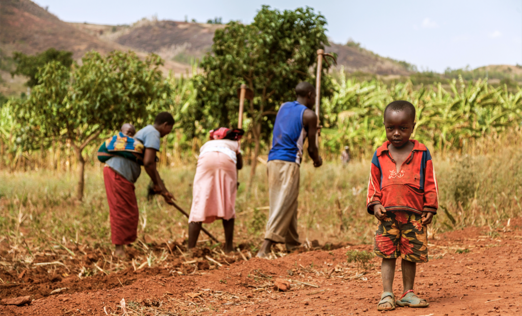 Ruanda Bauern Afrika