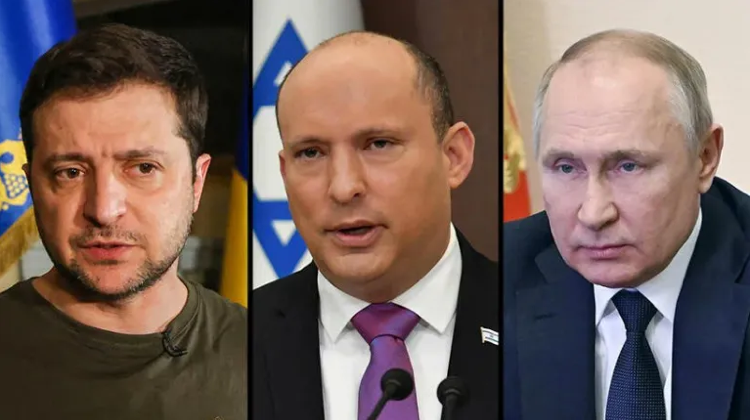 Selensky, Bennett, Putin