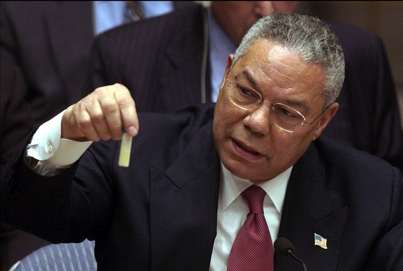 Colin Powell vor dem UN-Sicherheitsrat
