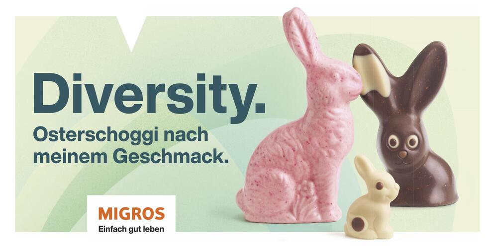 Migros Werbekampagne Ostern Diversity