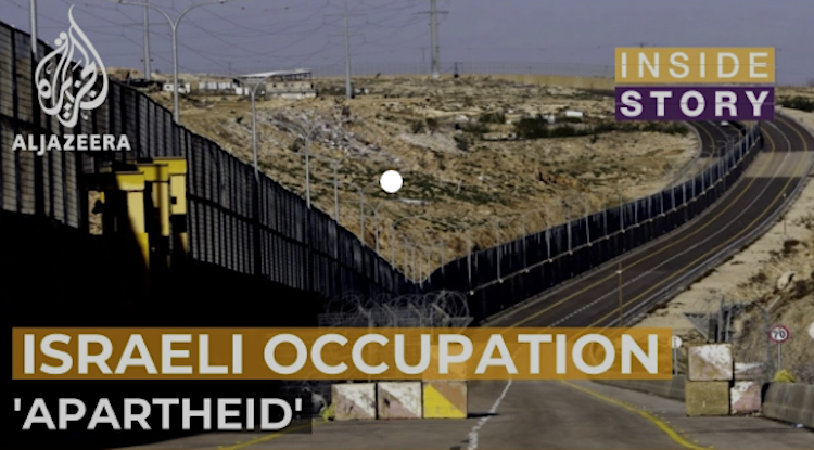 Israel Apartheid.AlJazeera