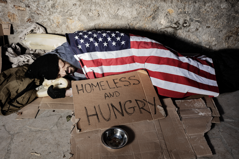 Obdachloser USA