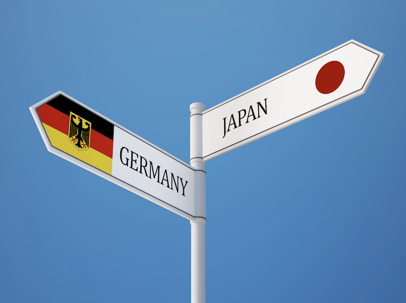 Wegweiser Japan Deutschland