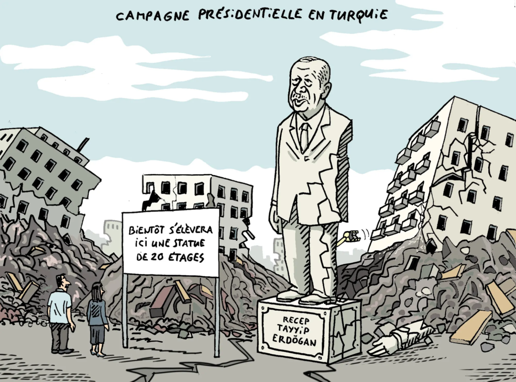 Cartoon Herrmann Erdogan Wahlen Türkei