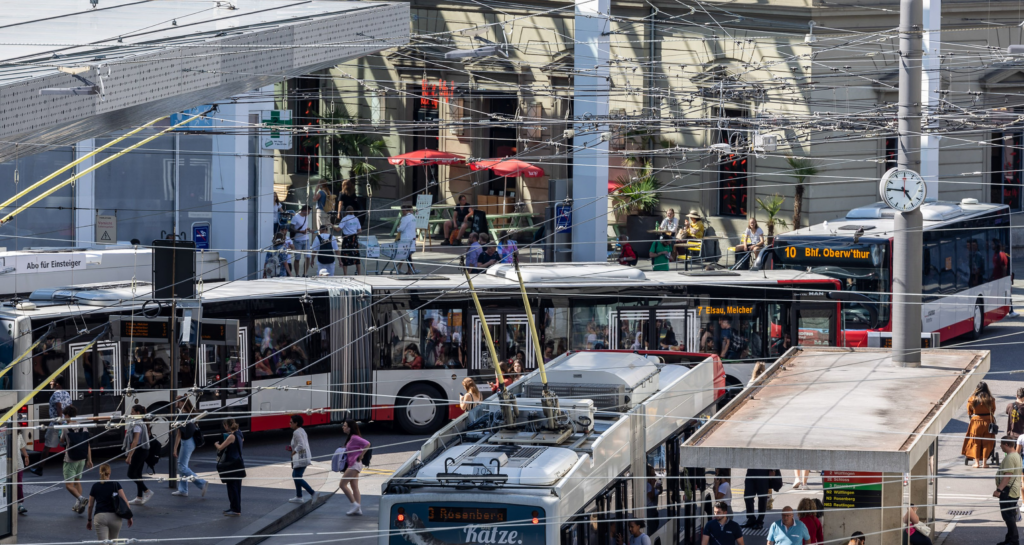 Öffentlicher Verkehr SBB ZVV City-Ticket Alliance Swiss-Pass Bundesamt für Verkehr BAV