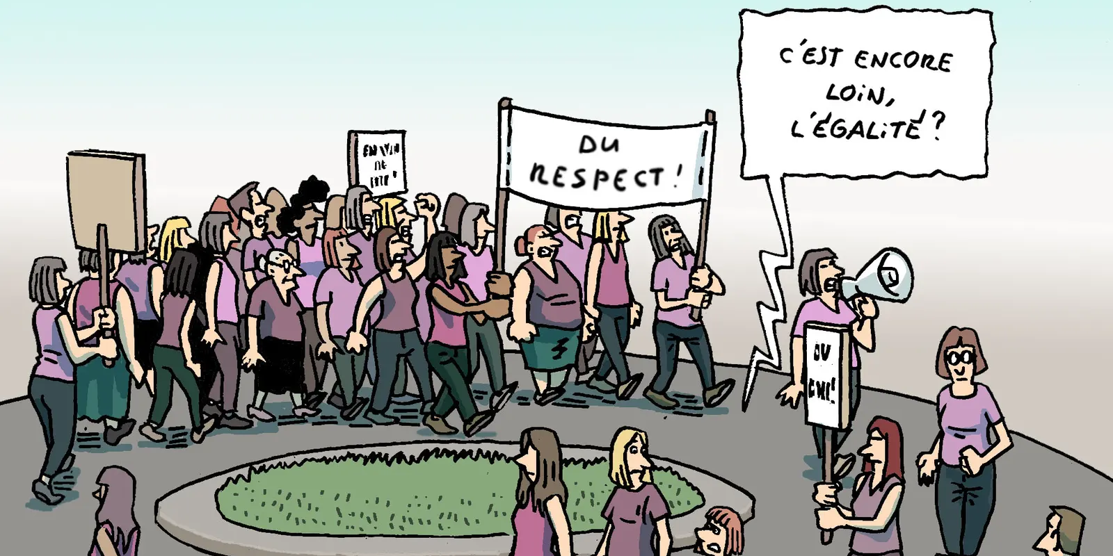 Frauenstreik Feministischer Streiktag 14. Juni 2023 Gleichstellung