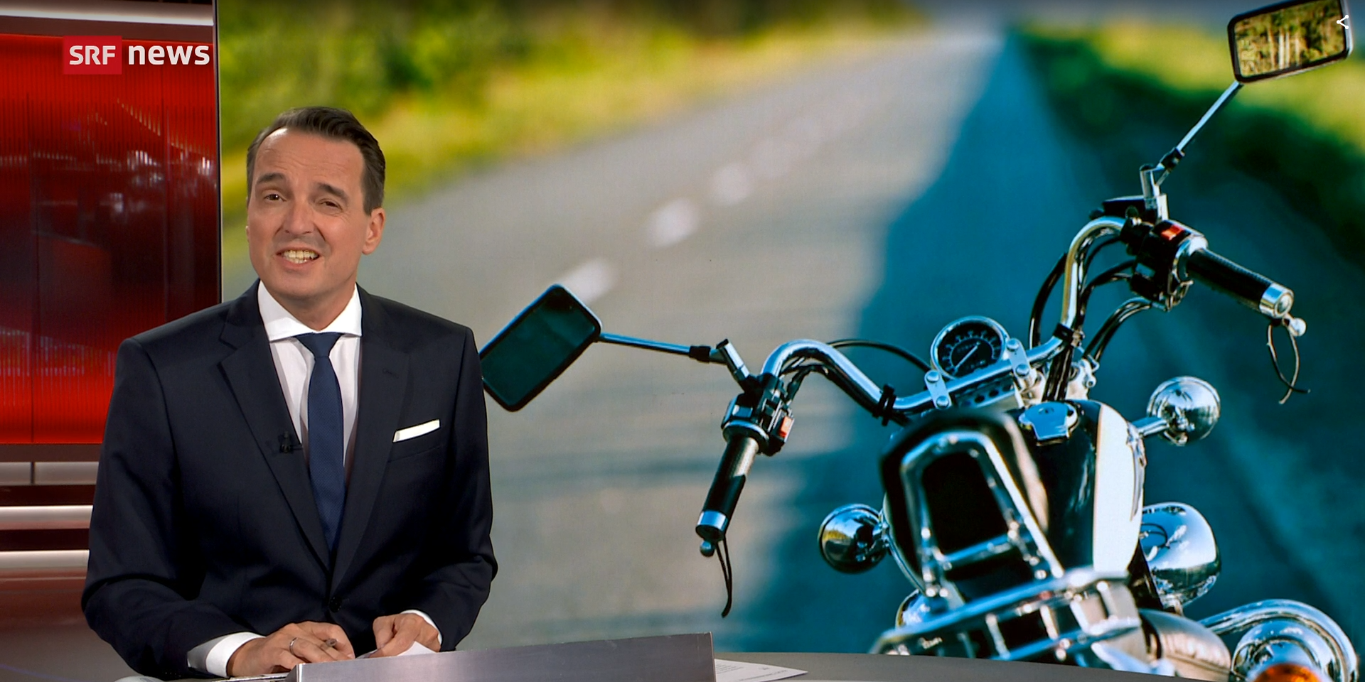 Tagesschau Werbung Florian Inhauser Töff Motorrad Miete Sharing