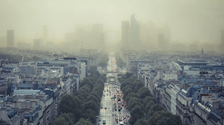 Barcelona Luftverschmutzung.dbakr:Flickr, CC BY