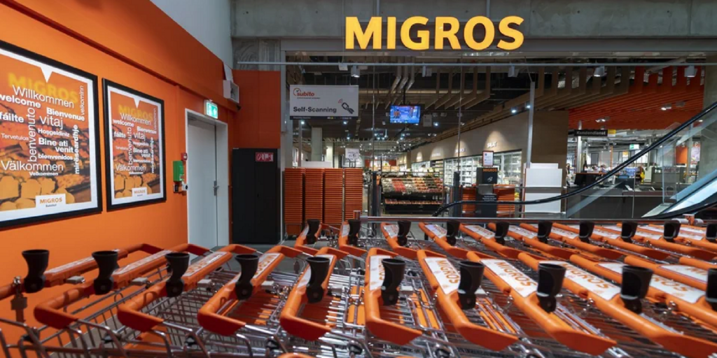 Migros Einkaufswagen Wägeli