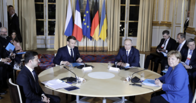 Normandie-Quartett Selenskyj Macron Putin Merkel