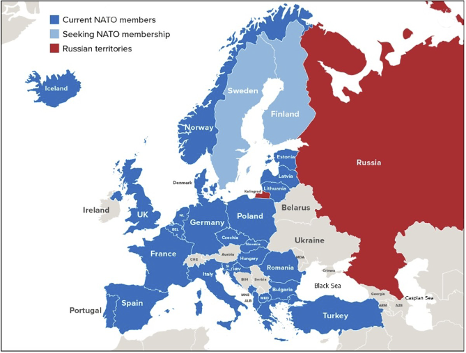 Nato-Staaten in Europa