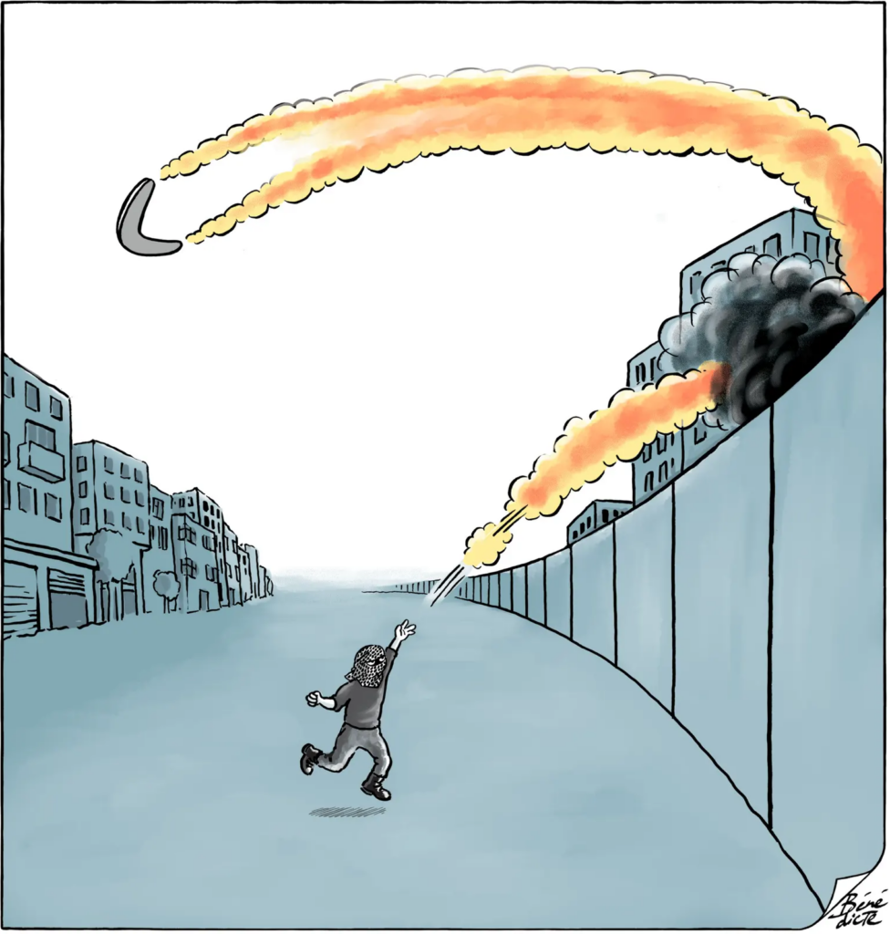 Bénédicte Cartoon Hamas Israel