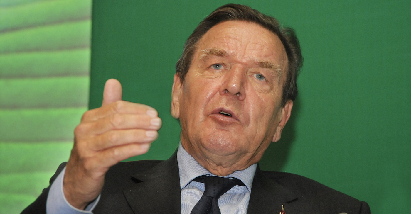 Gerhard Schröder.Chinaimages
