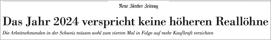 231109 NZZ Titel Löhne