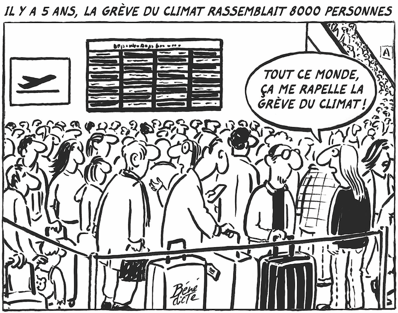 Cartoon Bénédicte Fliegen