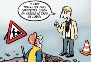 Cartoon Bénédicte AHV Aufmacherbild