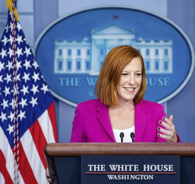 Jen Psaki, bis Mai 2022 Pressesprecherin des Weissen Hauses