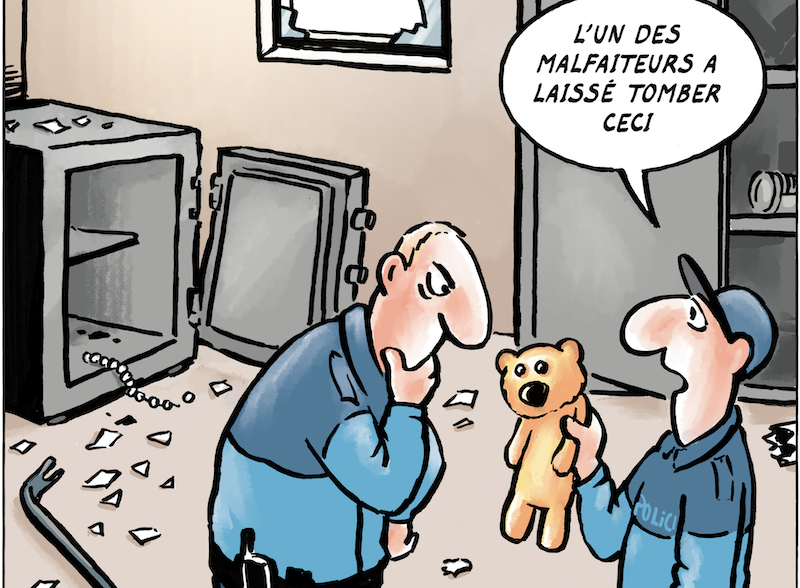 Cartoon Bénédicte Jugendstraftäter Aufmacherbild