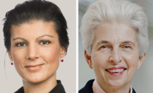 Auf Twitter Wagenknecht Nr. 1 – in Leitmedien Strack-Zimmermann